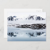 Bergleitungen, Norwegen Postkarte (Vorne/Hinten)