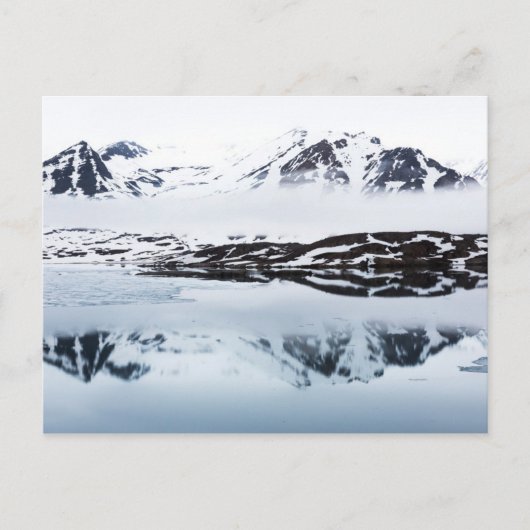 Bergleitungen, Norwegen Postkarte (Vorderseite)