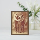 Bergleute in Liebe Postkarte (Stehend Vorderseite)