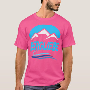 Bergliebe Schnee Alpen Wandern im Val Piora T-Shirt