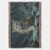 Bergliion an einem Felsenpool Decke (Vorderseite Vertikal)