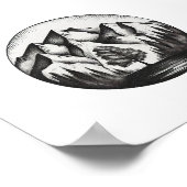 Berglogo Poster (Ecke)