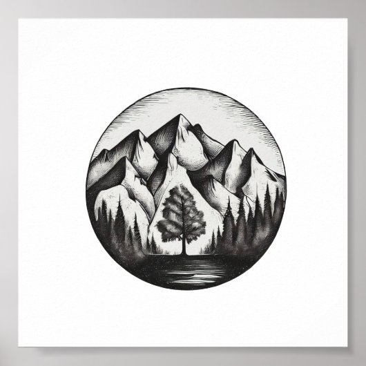 Berglogo Poster (Vorne)