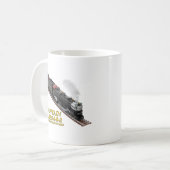 Berglokomotive 4-8-2 doppelseitige Tasse (Vorderseite Links)