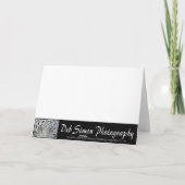 Berglöwe-Feiertags-Karte Feiertagskarte (Rückseite)