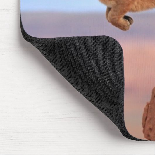 Berglöwe Mousepad (Ecke)