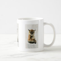 Berglöwe, Puma, Cougar-Tasse