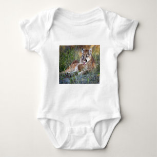 Berglöwe-Putzen Baby Strampler