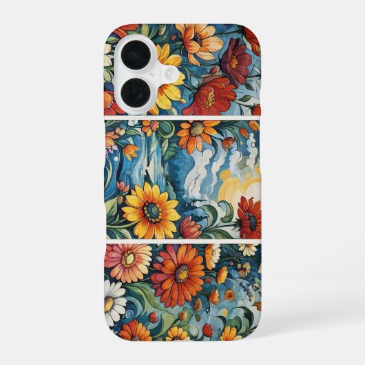 Bergluft iPhone 16 Hülle (Rückseite)