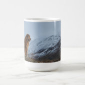 Bergluft mit Saphir Kaffeetasse (Mittel)
