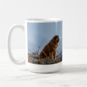 Bergluft mit Saphir Kaffeetasse (Links)