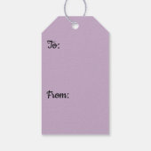 Berglupine bei Yosemite Geschenkanhänger (Rückseite)