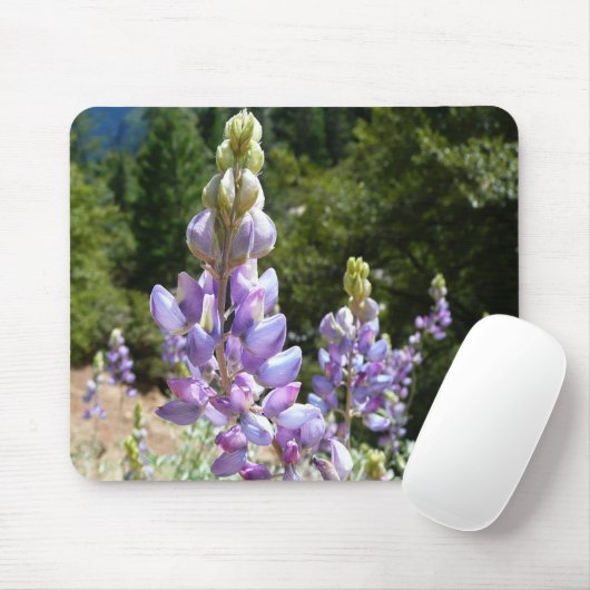 Berglupine bei Yosemite Mousepad (Mit Mouse)