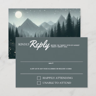 Bergmagie RSVP Karte