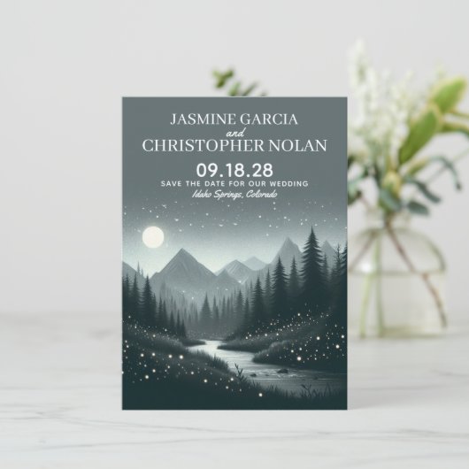 Bergmagie Save The Date (Stehend Vorderseite)