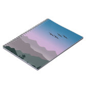 Bergmalerei Notizblock (Linke Seite)