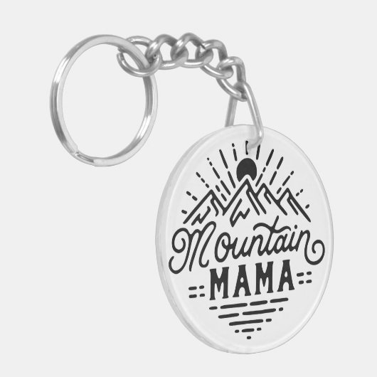 Bergmama Schlüsselanhänger (Vorderseite links)