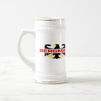 Bergman Familienname Bierglas