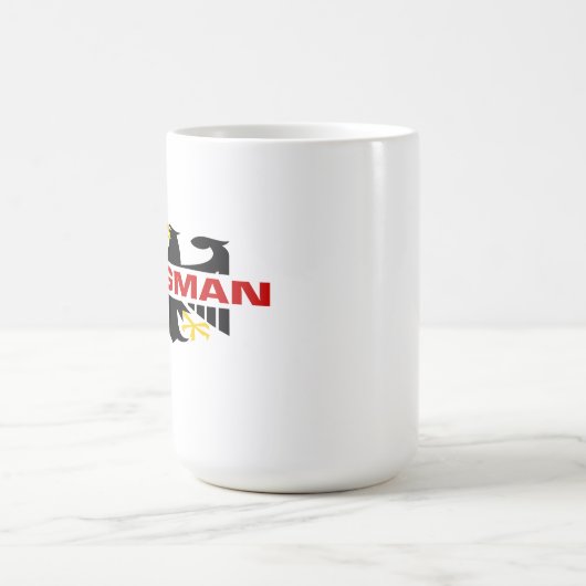 Bergman Familienname Kaffeetasse (Mittel)
