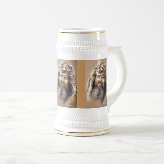 Bergmann Bierglas (VorderseiteRechts)