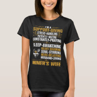 Bergmann-Ehefrau-T-Shirt