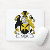 Bergmann-Familienwappen Mousepad (Mit Mouse)