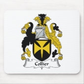 Bergmann-Familienwappen Mousepad (Vorne)