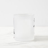 Bergmann-Strichmännchen Mattglastasse (Mittel)