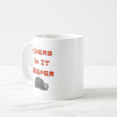 BERGMÄNNER TUN ES TIEFER KAFFEETASSE (Vorderseite Links)