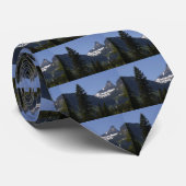 BergMaontana Gletscher-Park Krawatte (Gerollt)