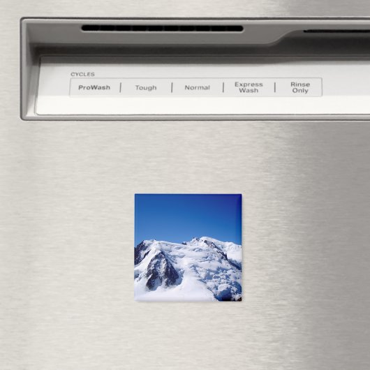 Bergmassiv Mont Blanc. Magnet (In Situ (Geschirrspüler))