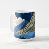 Bergmondlicht Kaffeetasse (Vorderseite Links)