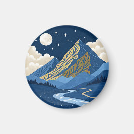 Bergmondlicht Magnet