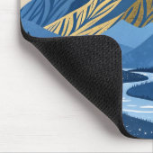 Bergmondlicht Mousepad (Ecke)