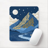 Bergmondlicht Mousepad (Mit Mouse)