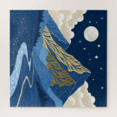 Bergmondlicht Puzzle (Horizontal)