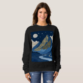 Bergmondlicht Sweatshirt (Vorne ganz)