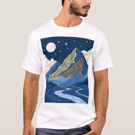 Bergmondlicht T-Shirt