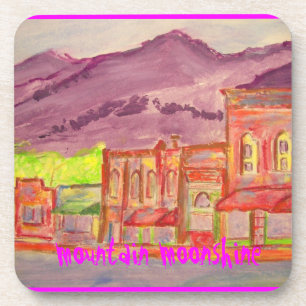 Bergmoonshine Getränkeuntersetzer