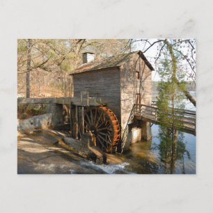 Bergmühle Feiertagspostkarte