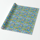 Bergmuster Geschenkpapier (Ungerollt)