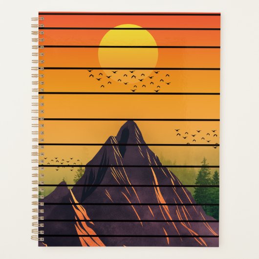 BERGNATURSCHUTZ VINTAGER SONNENSCHIRM PLANER (Vorderseite)