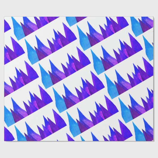 Bergoberteil Geschenkpapier (Flach)