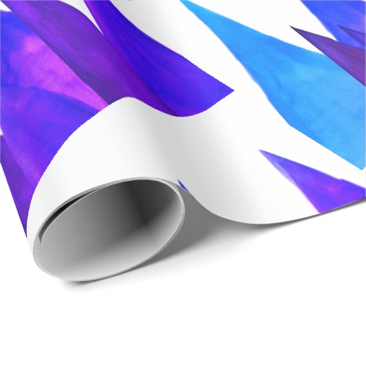 Bergoberteil Geschenkpapier (Rolleneckpunkt)