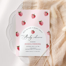 Bergosse Babydusche Einladung