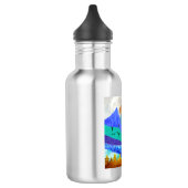 Bergpanorama Edelstahlflasche (Links)