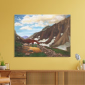Bergpass im Fernen Norden: Leinwand (Insitu (Wohnzimmer))