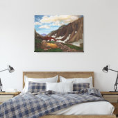 Bergpass im Fernen Norden: Leinwand (Insitu (Schlafzimmer))