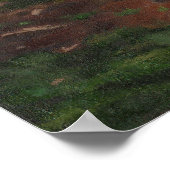 Bergpass im Fernen Norden Poster (Ecke)