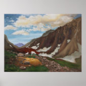 Bergpass im Fernen Norden Poster (Vorne)